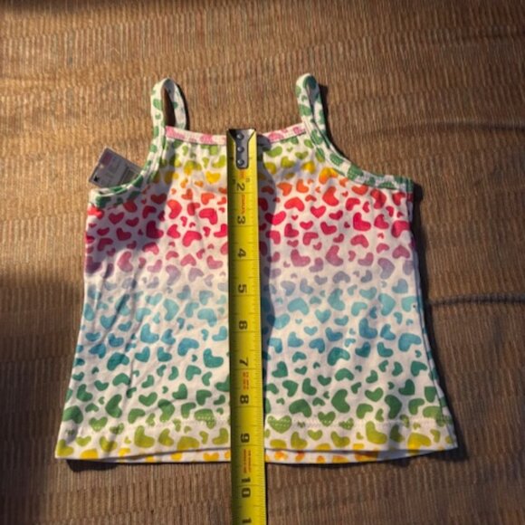 2/$ 25 Wonderkids Tank Top Heart Patterned Size 6/9 MTHS NWT - Picture 5 of 8